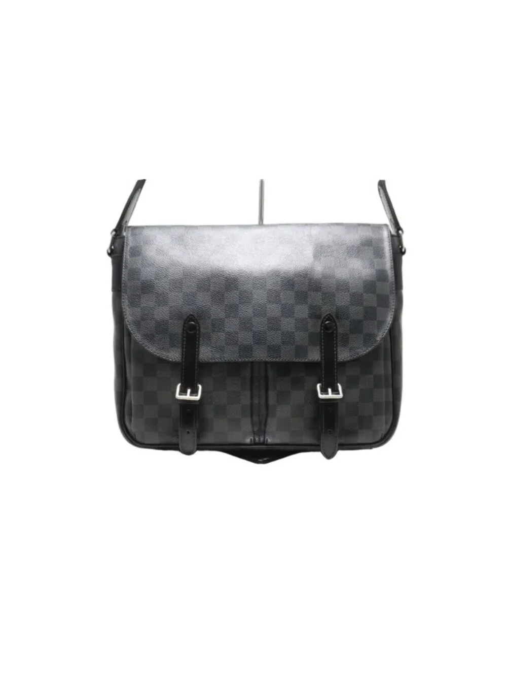 Louis Vuitton Damier Graphite Christopher Messenger Leather Shoulder Bag